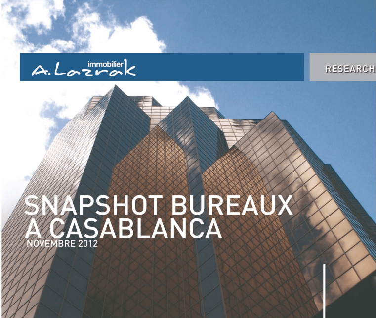 Snapshot de bureaux à Casablanca – Nov 2012